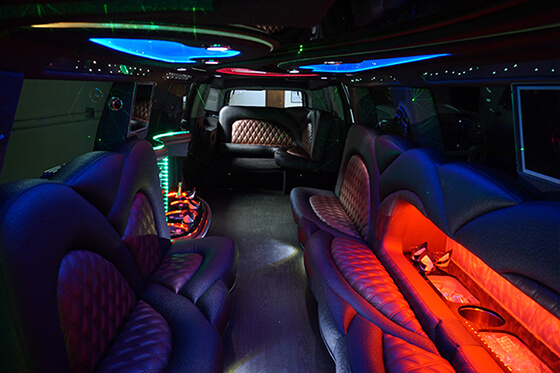 limo bus interiors