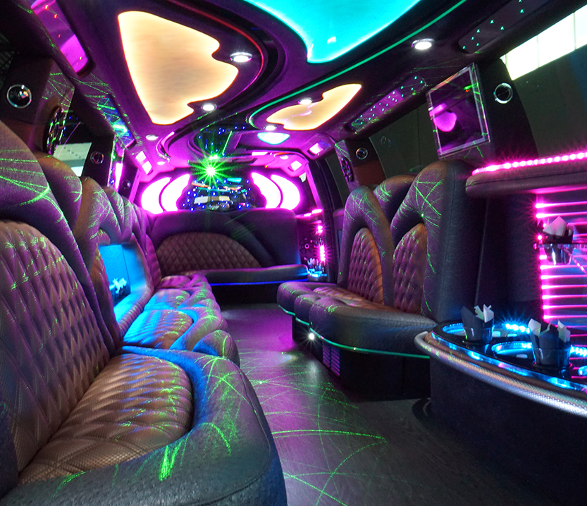 luxury party bus rental